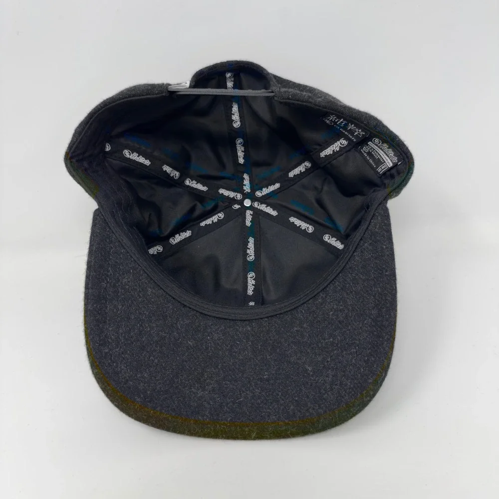 ActiveWake AWS 1982 Wool Blend Snapback Hat Charcoal Black One Size Adjustable‎